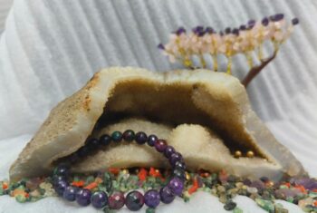 NATURAL YELLOW SUGILITE GEMS BRACELET-NFH