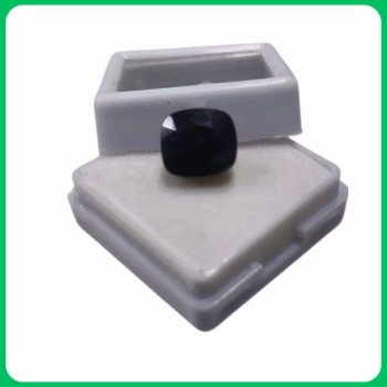 Natural Classy Clear Cut Blue Sapphire Square Shape 7.05 CT (HDF)