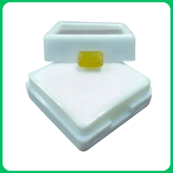 Luxury Yellow Sapphire Rectangle shape 1.75 CT (RFY)