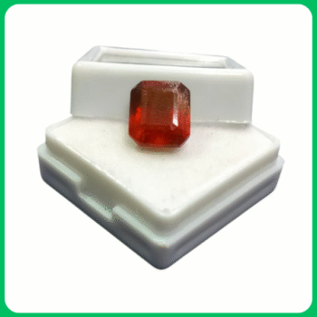 Natural Luxury Hessonite Square Shape PE 5.85 CT (TNT)