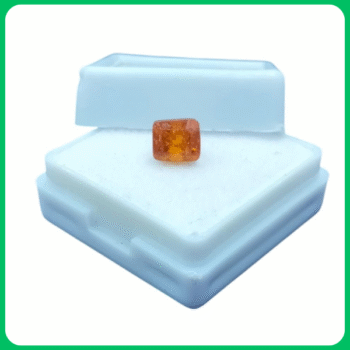 Natural Clear Cut Hessonite Square Shape  1.50 CT (TFD)