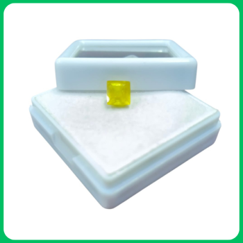 Natural Yellow Sapphire Square Clear Cut 2.55 CT (BJT)