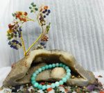 LUXURI CLEAR AMAZONITE NATURAL GEMS BRACELET-ZEN