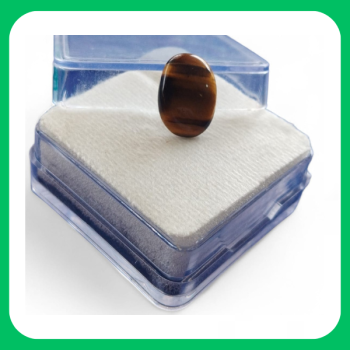 Natural Tiger Eye Gem Stone (LIC) 4.45 Ct Oval Shape