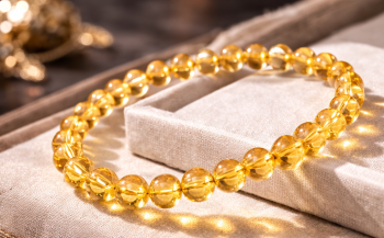 Natural Ceylon Yellow Topaz Bracelet