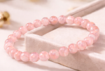 Real  Madagascar High Quality ROSE QUARTZ Bracelet