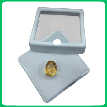 Natural Citrine Stone (SVU) 4.35 Ct Oval Shape HI