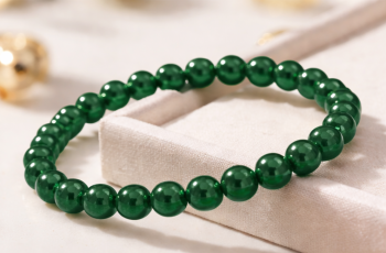 NATURAL GREEN ONYX BRACELET ZRV