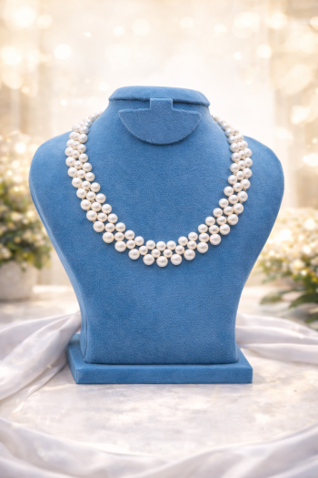 Elegant Big Pearl Necklace for Daily Wear