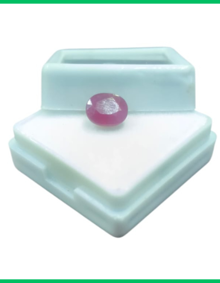 Natural Ruby Gems Classy Cushion Shape ZR 1.80CT (TUP)